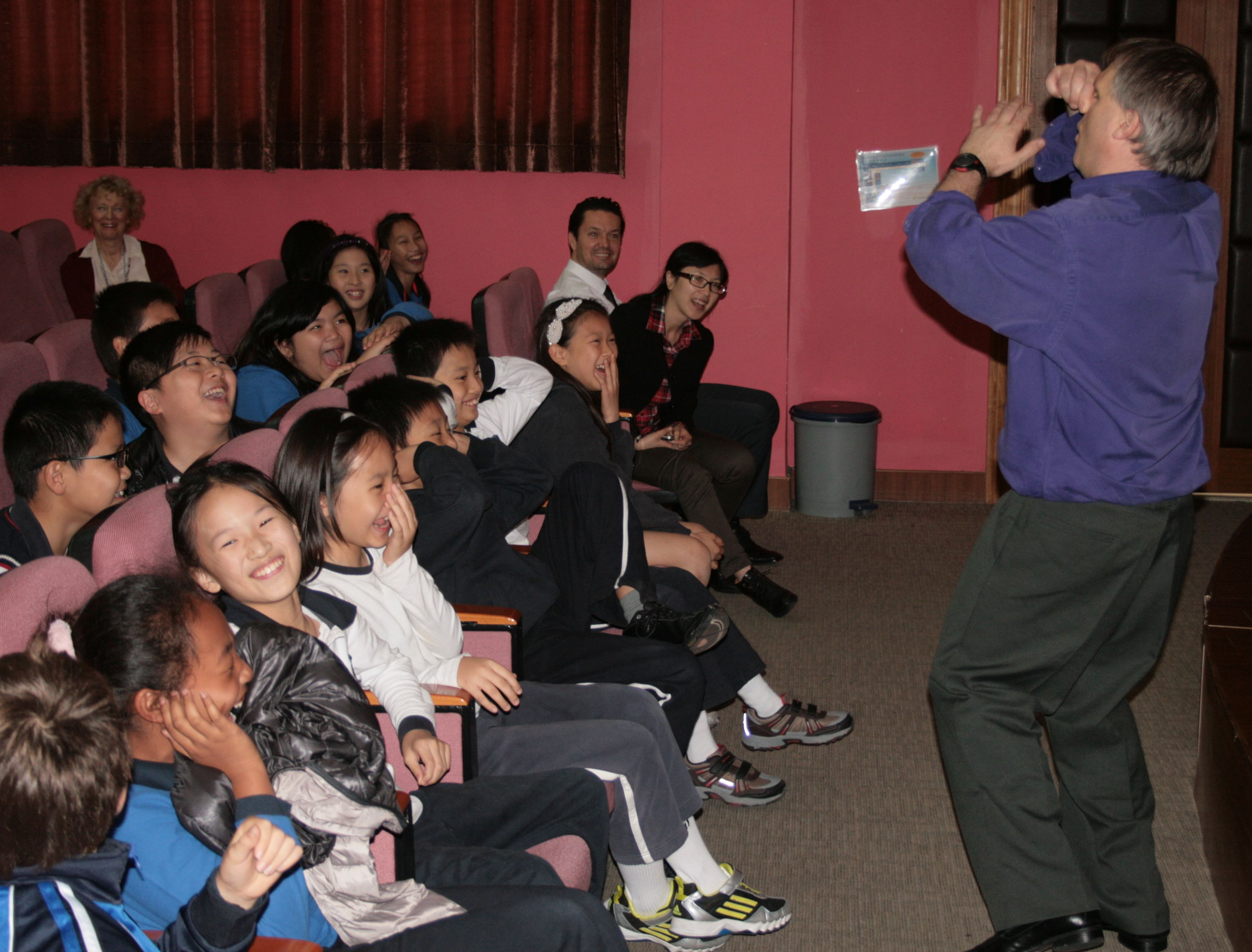 Andy Wright International Storyteller performing Folk, Fairy Tales Narratives Global World Storytelling