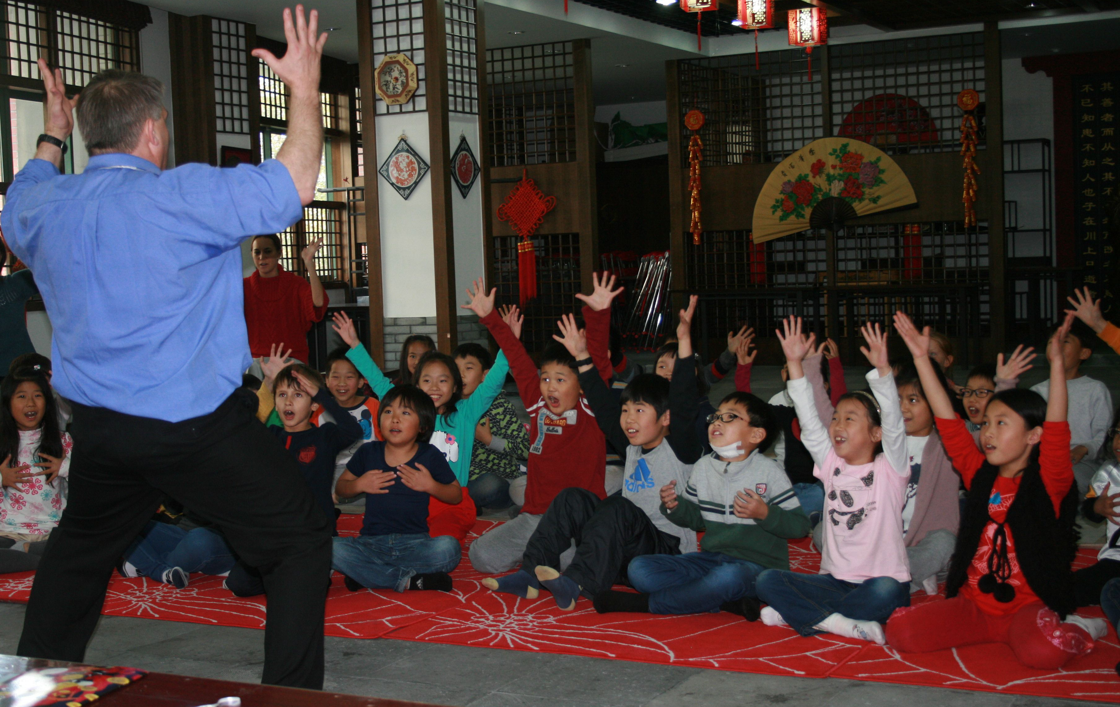 Andy Wright International Storyteller performing Folk, Fairy Tales Narratives Global World Storytelling