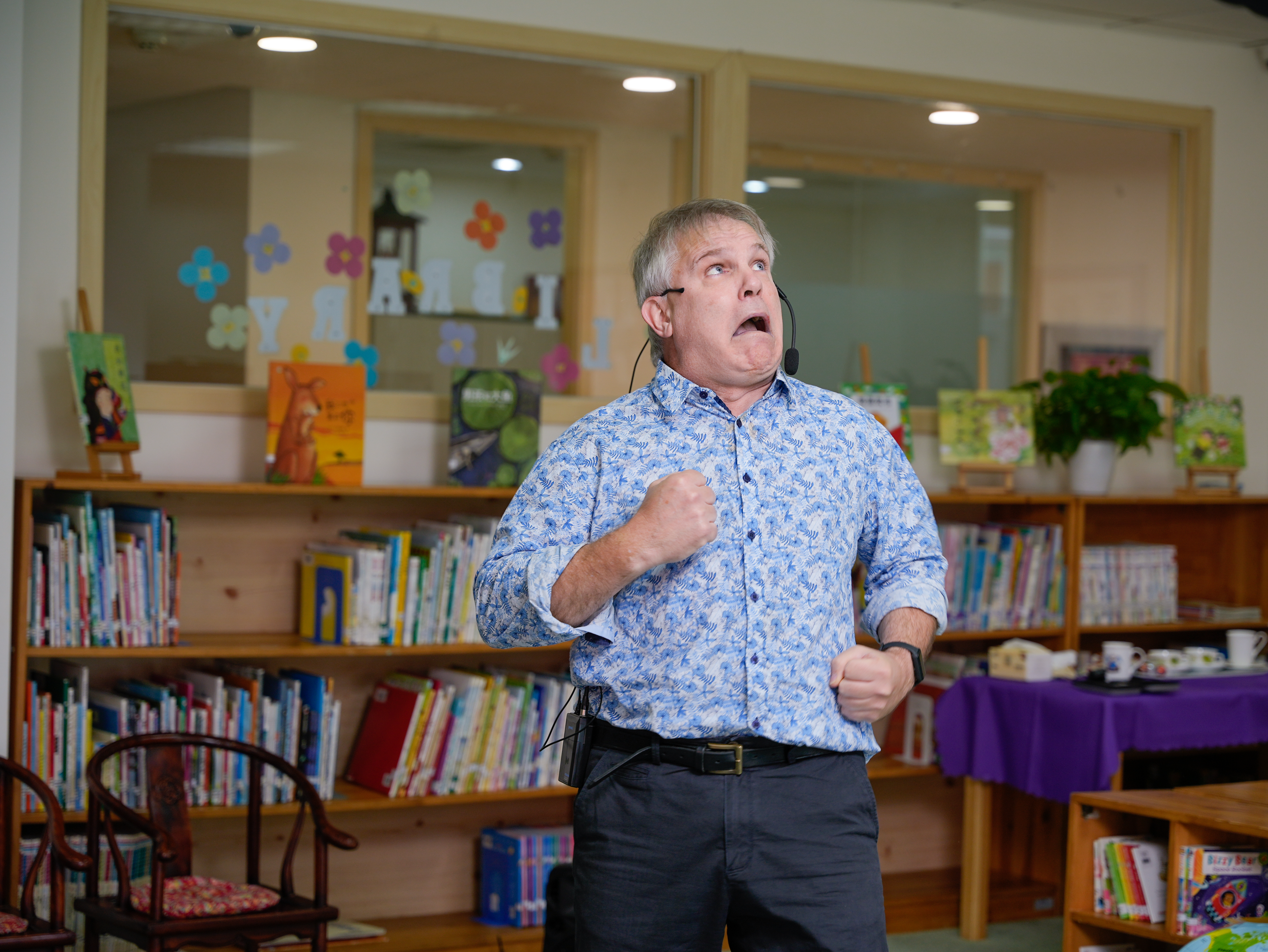 Andy Wright International Storyteller performing Folk, Fairy Tales Narratives Global World Storytelling