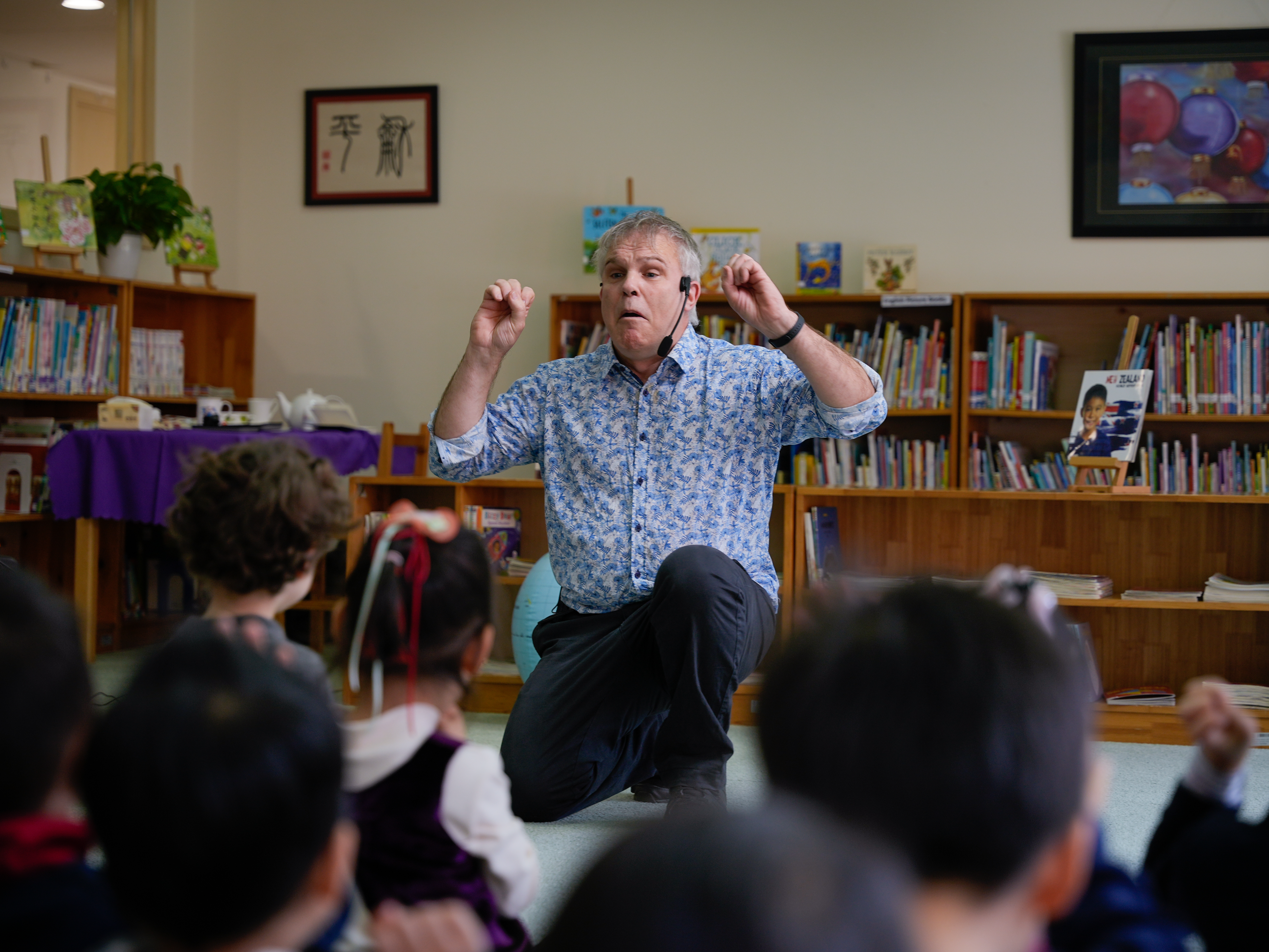 Andy Wright International Storyteller performing Folk, Fairy Tales Narratives Global World Storytelling