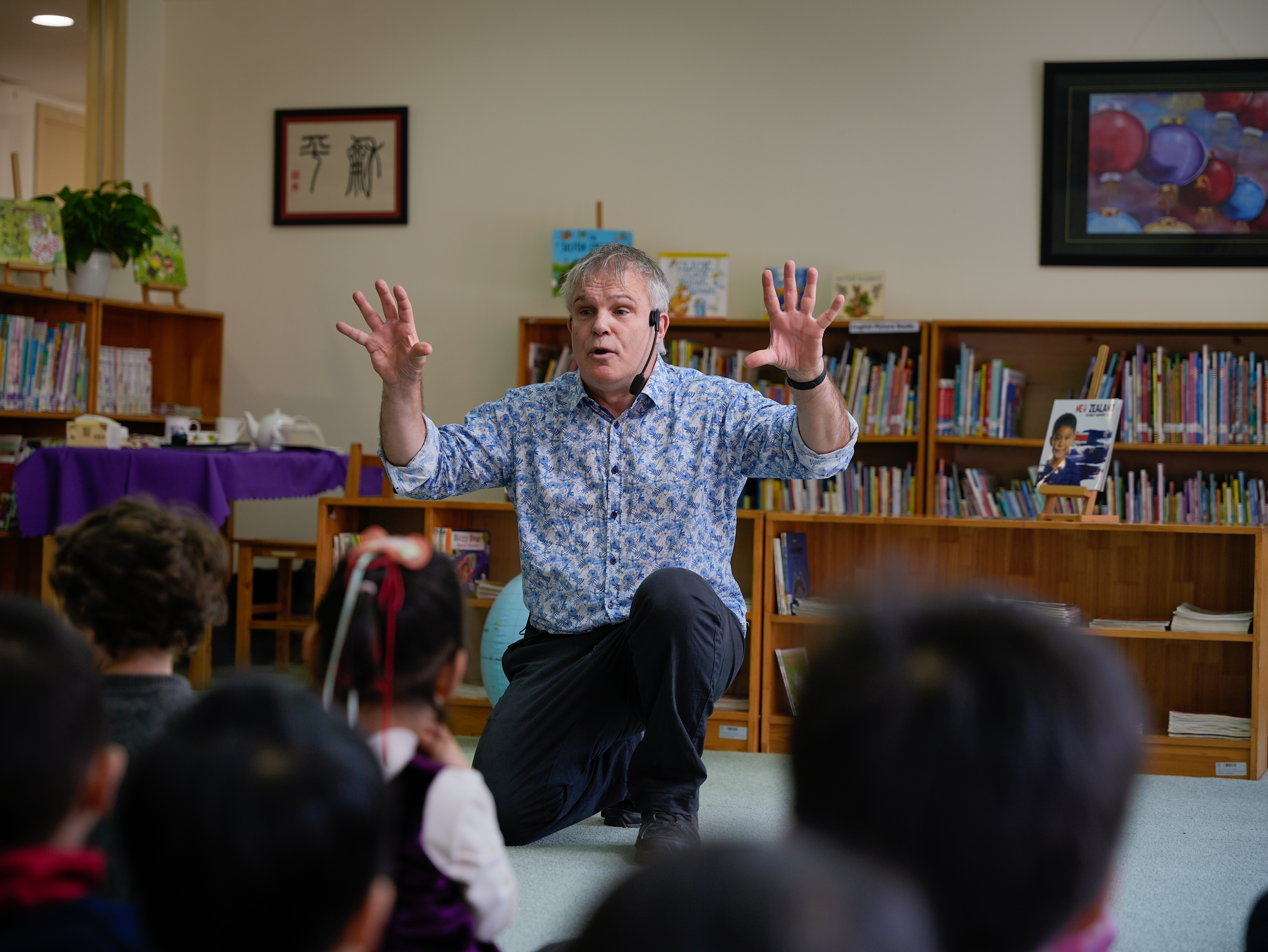 Andy Wright International Storyteller performing Folk, Fairy Tales Narratives Global World Storytelling