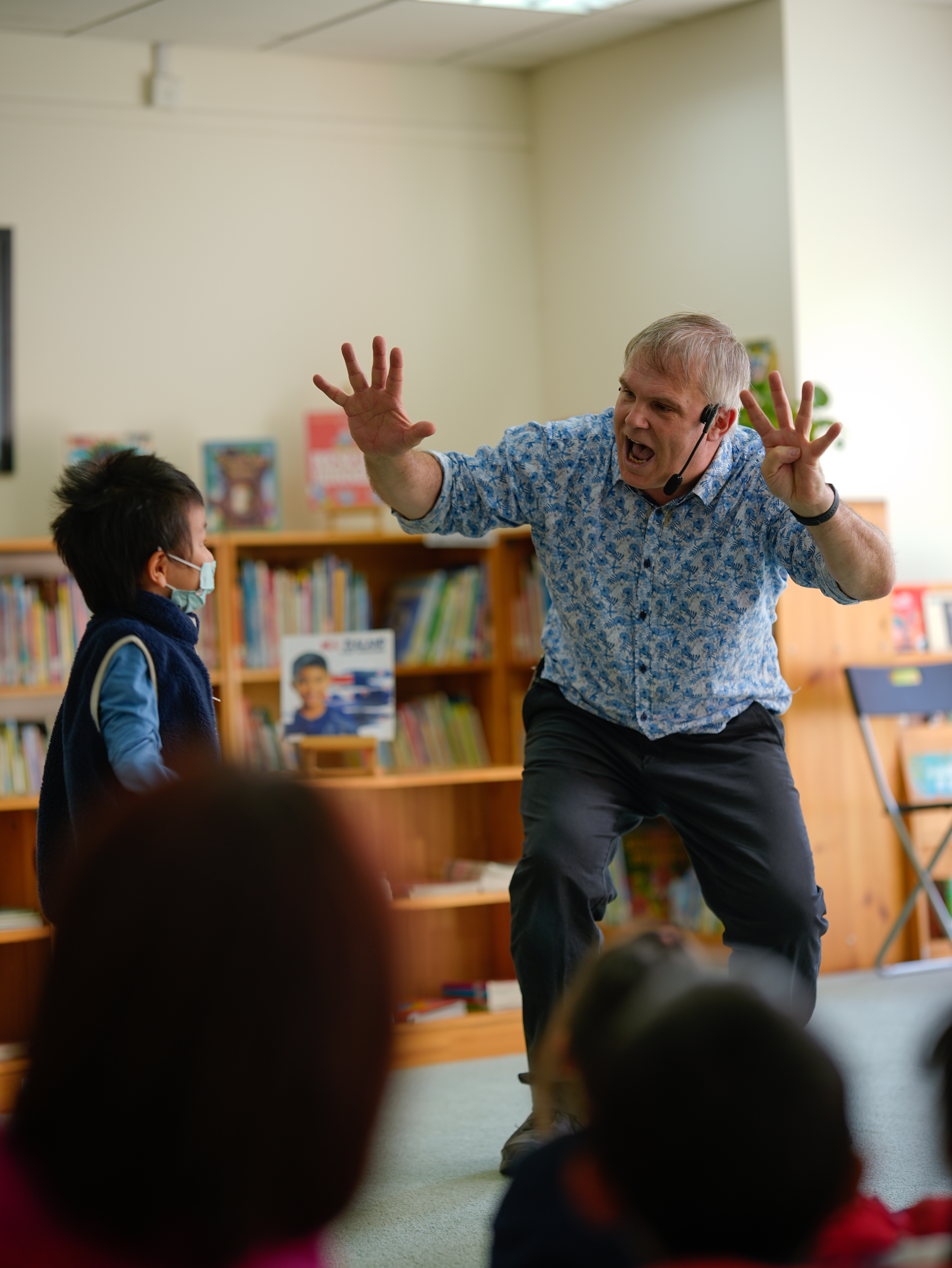 Andy Wright International Storyteller performing Folk, Fairy Tales Narratives Global World Storytelling